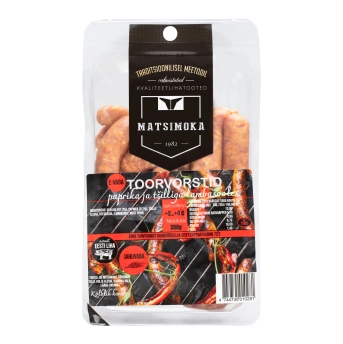 Toorvorstid paprika ja tšilliga, 300g